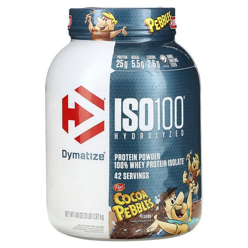 <img alt="Dymatize, ISO100 Hydrolyzed, 100% Whey Protein Isolate, Cocoa Pebbles, 3 lbs (1.37 kg)" title="Dymatize, ISO100 Hydrolyzed, 100% Whey Protein Isolate, Cocoa Pebbles, 3 lbs (1.37 kg),705016353422"