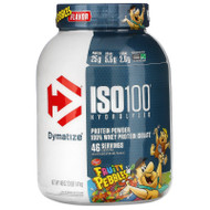 Dymatize Nutrition, ISO100 Hydrolyzed, 100% Whey Protein Isolate, Fruity Pebbles, 3 lb (1.4 kg),Dymatize Nutrition, ISO100 Hydrolyzed, 100% Whey Protein Isolate, Fruity Pebbles, 3 lb (1.4 kg)