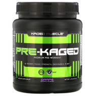 Kaged Muscle, PRE-KAGED, Premium Pre-Workout, Grape, 1.27 lb (574 g),Kaged Muscle, PRE-KAGED, Premium Pre-Workout, Grape, 1.27 lb (574 g)
