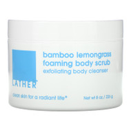 Lather, Bamboo Lemongrass Foaming Body Scrub, 8 oz (226 g),Lather, Bamboo Lemongrass Foaming Body Scrub, 8 oz (226 g)