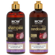 Wow Skin Science, Red Onion Black Seed Oil Shampoo +  Hair Conditioner, 2 Piece Kit,Wow Skin Science, Red Onion Black Seed Oil Shampoo +  Hair Conditioner, 2 Piece Kit