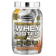Muscletech, ProSeries, Premium Gold 100% Whey Protein, Double Rich Chocolate, 2.23 lb (1.01 kg),Muscletech, ProSeries, Premium Gold 100% Whey Protein, Double Rich Chocolate, 2.23 lb (1.01 kg)