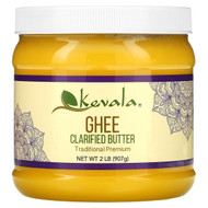 <img alt="Kevala, Ghee, Clarified Butter, 2 lb (907 g)" title="Kevala, Ghee, Clarified Butter, 2 lb (907 g),816536013373"