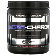 Kaged Muscle, Hydra-Charge, Premium Electrolyte Powder, Pink Lemonade, 9.73 oz (276 g),Kaged Muscle, Hydra-Charge, Premium Electrolyte Powder, Pink Lemonade, 9.73 oz (276 g)