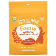 <img alt="Four Sigmatic, Focus, Organic Mushroom Blend, Caffeine Free, 2.12 oz (60 g)" title="Four Sigmatic, Focus, Organic Mushroom Blend, Caffeine Free, 2.12 oz (60 g),816897022212"