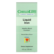 Childlife Clinicals, Liquid Iron, Natural Berry, 4 fl oz (118 ml),Childlife Clinicals, Liquid Iron, Natural Berry, 4 fl oz (118 ml)
