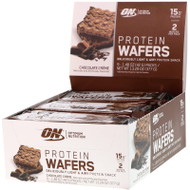 Optimum Nutrition, Protein Wafers, Chocolate Creme, 9 Packs, 1.48 oz (42 g) Each,Optimum Nutrition, Protein Wafers, Chocolate Creme, 9 Packs, 1.48 oz (42 g) Each