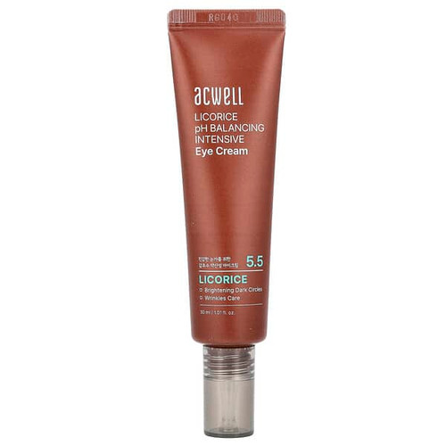 <img alt="Acwell, 5.5 Licorice pH Balancing Intensive Eye Cream, 1.01 fl oz (30 ml)" title="Acwell, 5.5 Licorice pH Balancing Intensive Eye Cream, 1.01 fl oz (30 ml),8809129644377"