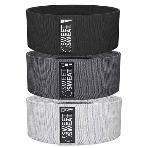 <img alt="Sports Research, Sweet Sweat, Hip Bands, Gray, 3 Bands" title="Sports Research, Sweet Sweat, Hip Bands, Gray, 3 Bands,023249012948"
