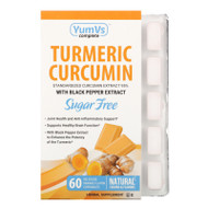 YumV's, Turmeric Curcumin with Black Pepper Extract, Delicious Orange Flavor, Sugar Free, 60 Chewables,YumV's, Turmeric Curcumin with Black Pepper Extract, Delicious Orange Flavor, Sugar Free, 60 Chewables