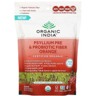 Organic India, Psyllium Pre & Probiotic Fiber, Orange, 10 oz (283.5 g),Organic India, Psyllium Pre & Probiotic Fiber, Orange, 10 oz (283.5 g)