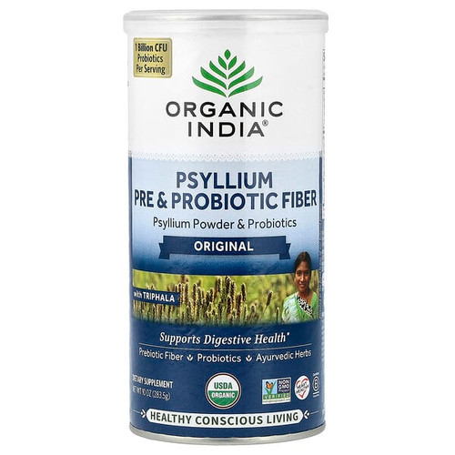 <img alt="Organic India, Psyllium Pre & Probiotic Fiber, 10 oz (283.5 g)" title="Organic India, Psyllium Pre & Probiotic Fiber, 10 oz (283.5 g),801541517251"