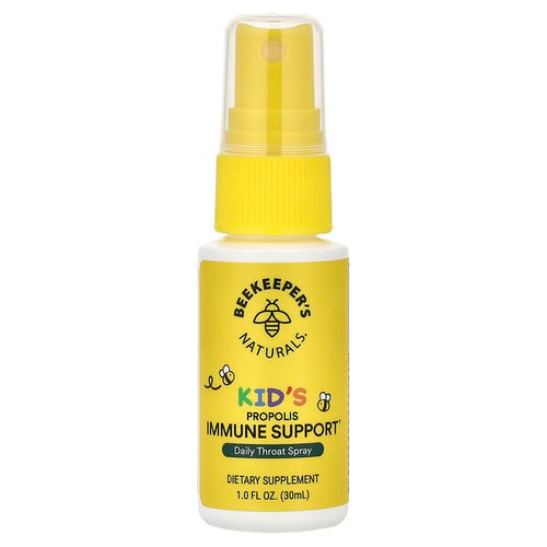 <img alt="Beekeepers Naturals, Kids, Propolis Immune Support, Daily Throat Spray, 1 fl oz (30 ml)" title="Beekeepers Naturals, Kids, Propolis Immune Support, Daily Throat Spray, 1 fl oz (30 ml),628055142195"