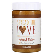 Spread The Love, Almond Butter, Unsalted, 16 oz ( 454 g),Spread The Love, Almond Butter, Unsalted, 16 oz ( 454 g)