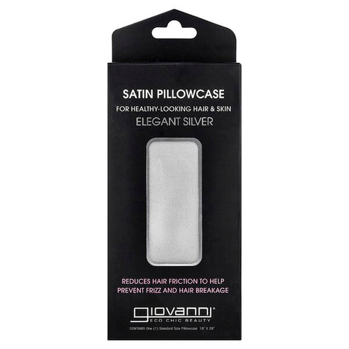 <img alt="Giovanni, Satin Pillowcase, Elegant Silver,  1 Pillowcase" title="Giovanni, Satin Pillowcase, Elegant Silver,  1 Pillowcase,716237187635"