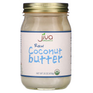 Jiva Organics,  Raw Coconut Butter, 16 oz (456 g),Jiva Organics,  Raw Coconut Butter, 16 oz (456 g)