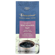 <img alt="Teeccino, Prebiotic Herbal Coffee, Macadamia Nut, Medium Roast, Caffeine Free, 10 oz (284 g)" title="Teeccino, Prebiotic Herbal Coffee, Macadamia Nut, Medium Roast, Caffeine Free, 10 oz (284 g),795239860203"