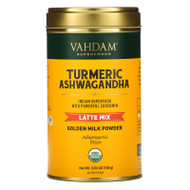 Vahdam Teas, Latte Mix, Turmeric Ashwagandha, 3.53 oz (100 g),Vahdam Teas, Latte Mix, Turmeric Ashwagandha, 3.53 oz (100 g)