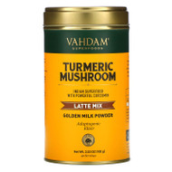 Vahdam Teas, Latte Mix, Turmeric Mushroom, 3.53 oz (100 g),Vahdam Teas, Latte Mix, Turmeric Mushroom, 3.53 oz (100 g)