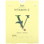 Rael, Vitamin C Sheet Mask, 5 Sheets,Rael, Vitamin C Sheet Mask, 5 Sheets
