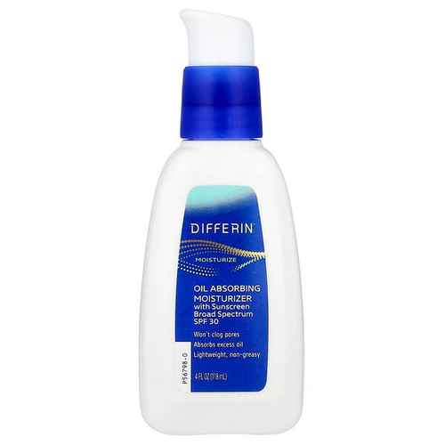 <img alt="Differin, Oil Absorbing Moisturizer with Sunscreen, SPF 30, 4 fl oz (118 ml)" title="Differin, Oil Absorbing Moisturizer with Sunscreen, SPF 30, 4 fl oz (118 ml),302994913008"