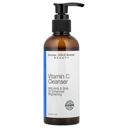 <img alt="California Gold Nutrition, Vitamin C Cleanser, Enhanced Brightening Gel Cleanser, 6 fl oz (177 ml)" title="California Gold Nutrition, Vitamin C Cleanser, Enhanced Brightening Gel Cleanser, 6 fl oz (177 ml),898220017690"
