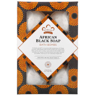 Nubian Heritage, African Black Soap, Bath Bombs, 6 Bath Bombs, 1.6 oz (45 g) Each,Nubian Heritage, African Black Soap, Bath Bombs, 6 Bath Bombs, 1.6 oz (45 g) Each