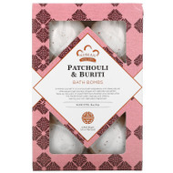 Nubian Heritage, Patchouli & Buriti, Bath Bombs, 6 Bath Bombs, 1.6 oz (45 g) Each,Nubian Heritage, Patchouli & Buriti, Bath Bombs, 6 Bath Bombs, 1.6 oz (45 g) Each
