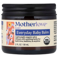 <img alt="Motherlove, Baby, Everyday Baby Balm, 2 fl oz (59 ml)" title="Motherlove, Baby, Everyday Baby Balm, 2 fl oz (59 ml),759160470016"