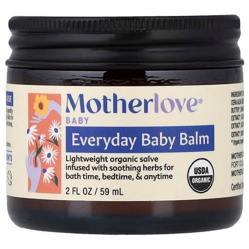 <img alt="Motherlove, Baby, Everyday Baby Balm, 2 fl oz (59 ml)" title="Motherlove, Baby, Everyday Baby Balm, 2 fl oz (59 ml),759160470016"