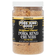 <img alt="Pork King Good, Pork Rind Crumbs, Original, 12 oz (340 g)" title="Pork King Good, Pork Rind Crumbs, Original, 12 oz (340 g),860199002250"