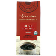 Teeccino, Mushroom Herbal Coffee, Reishi Eleuthero, Dark Roast, Caffeine Free, 10 oz (284 g),Teeccino, Mushroom Herbal Coffee, Reishi Eleuthero, Dark Roast, Caffeine Free, 10 oz (284 g)