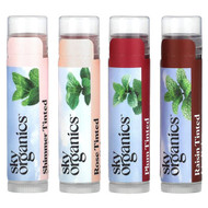 <img alt="Sky Organics, Tinted Lip Balms with Beeswax, 4 Balms, 0.15 oz (4.25 g) Each" title="Sky Organics, Tinted Lip Balms with Beeswax, 4 Balms, 0.15 oz (4.25 g) Each,856045007630"