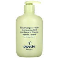 Pipette, Baby Shampoo + Wash, Fragrance Free, 12 fl oz, (354 ml),Pipette, Baby Shampoo + Wash, Fragrance Free, 12 fl oz, (354 ml)