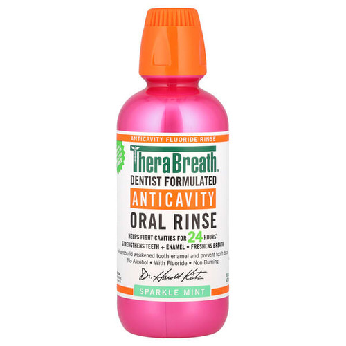 <img alt="TheraBreath, Anticavity Oral Rinse, Sparkle Mint, 16 fl oz (473 ml)" title="TheraBreath, Anticavity Oral Rinse, Sparkle Mint, 16 fl oz (473 ml),697029192030"