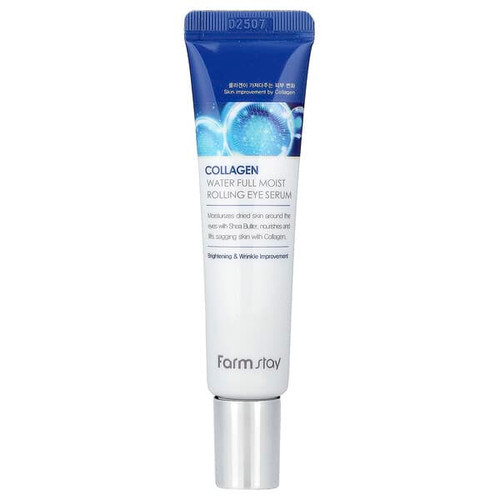 <img alt="Farmstay, Collagen Water Full Moist Rolling Eye Serum, 0.84 fl oz (25 ml)" title="Farmstay, Collagen Water Full Moist Rolling Eye Serum, 0.84 fl oz (25 ml),8809480772504"
