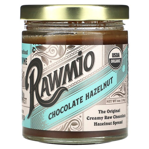 <img alt="Rawmio, Chocolate Hazelnut Spread, 6 oz (170 g)" title="Rawmio, Chocolate Hazelnut Spread, 6 oz (170 g),850018464000"