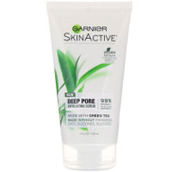 Garnier, SkinActive, Deep Pore Exfoliating Scrub with Green Tea, 5 fl oz (150 ml),Garnier, SkinActive, Deep Pore Exfoliating Scrub with Green Tea, 5 fl oz (150 ml)