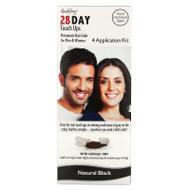 Godefroy, 28 Day Touch Ups, Natural Black, 4 Application Kit,Godefroy, 28 Day Touch Ups, Natural Black, 4 Application Kit