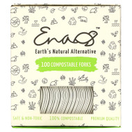 Earth's Natural Alternative, Compostable Forks, 100 Count,Earth's Natural Alternative, Compostable Forks, 100 Count
