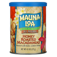 Mauna Loa, Honey Roasted Macadamias, 4.5 oz (127 g),Mauna Loa, Honey Roasted Macadamias, 4.5 oz (127 g)
