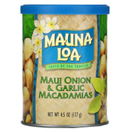 Mauna Loa, Maui Onion & Garlic Macadamias, 4.5 oz (127 g),Mauna Loa, Maui Onion & Garlic Macadamias, 4.5 oz (127 g)