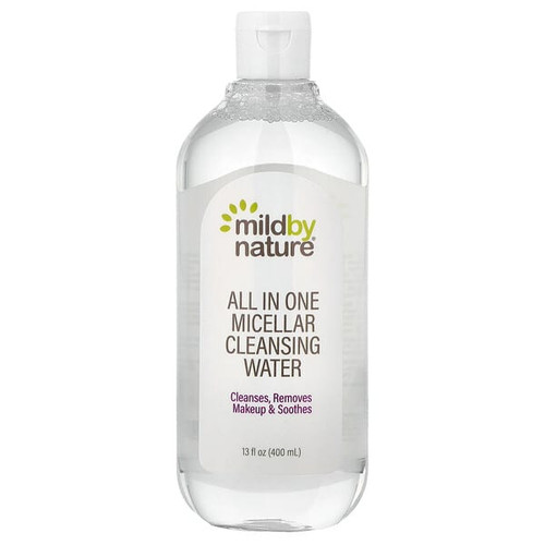 <img alt="Mild By Nature, All In One Micellar Cleansing Water, 13 fl oz (400 ml)" title="Mild By Nature, All In One Micellar Cleansing Water, 13 fl oz (400 ml),898220018048"