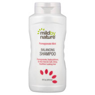 <img alt="Mild By Nature, Pomegranate Mint Balancing Shampoo, 16 fl oz (473 ml)" title="Mild By Nature, Pomegranate Mint Balancing Shampoo, 16 fl oz (473 ml),898220018321"