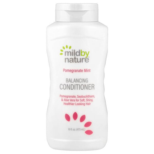 <img alt="Mild By Nature, Pomegranate Mint Balancing Conditioner, 16 fl oz (473 ml)" title="Mild By Nature, Pomegranate Mint Balancing Conditioner, 16 fl oz (473 ml),898220018314"