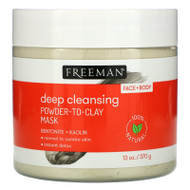 Freeman Beauty, Deep Cleansing Powder-To-Clay Mask,  13 oz (370 g),Freeman Beauty, Deep Cleansing Powder-To-Clay Mask,  13 oz (370 g)