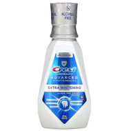 Crest, Pro Health Advanced, Extra Whitening Mouthwash + Fluoride, Alcohol Free, 16 fl oz (473 ml),Crest, Pro Health Advanced, Extra Whitening Mouthwash + Fluoride, Alcohol Free, 16 fl oz (473 ml)