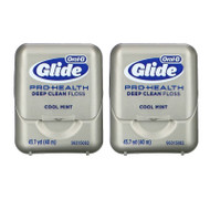 Oral-B, Glide, Pro-Health, Deep Clean Floss, Cool Mint, 2 Pack, 43.7 yd (40 m) Each,Oral-B, Glide, Pro-Health, Deep Clean Floss, Cool Mint, 2 Pack, 43.7 yd (40 m) Each