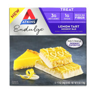 Atkins, Endulge, Lemon Tart, 5 Bars, 1.2 oz (34 g) Each,Atkins, Endulge, Lemon Tart, 5 Bars, 1.2 oz (34 g) Each