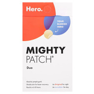 <img alt="Hero Cosmetics, Mighty Patch Duo, 6 Original + 6 Invisible Patches" title="Hero Cosmetics, Mighty Patch Duo, 6 Original + 6 Invisible Patches,850007468002"